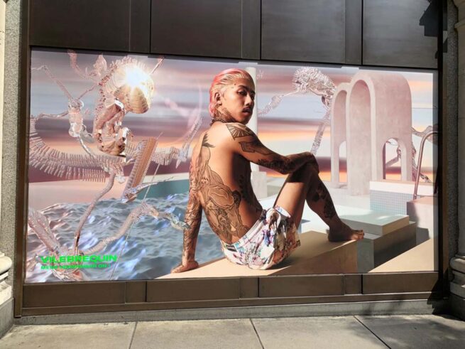 Selfridges Window Wrap